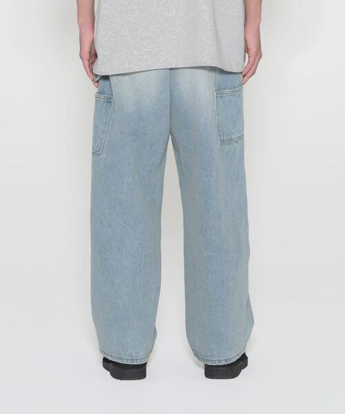 LOTTO（ロット）の「LOTTO　DOUBLE KNEE PANTS（デニムパンツ・メンズ・カモフラージュ/ブルー・MEDIUM/LARGE）」の6枚目の写真