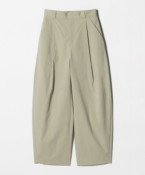 BEAUTY&YOUTH UNITED ARROWS（ビューティーアンドユースユナイテッドアローズ）の「タックカーブパンツ ウォッシャブル 接触冷感（その他パンツ・レディース・オフホワイト/ブラック/ライム・S/XS/M）」の16枚目の写真