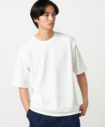 COMME CA ISM | ケーブルレイヤードTシャツ(Tシャツ/カットソー)