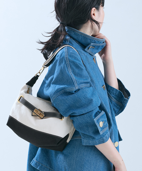 journal standard L'essage（ジャーナルスタンダードレサージュ）の「別注【SITA PARANTICA/シータパランティカ】ハーフショルダーバッグ（ショルダーバッグ・レディース・ブラック・FREE）」の15枚目の写真