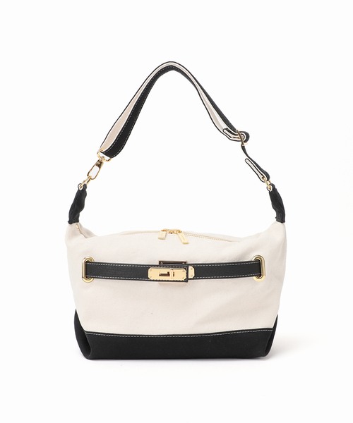 journal standard L'essage（ジャーナルスタンダードレサージュ）の「別注【SITA PARANTICA/シータパランティカ】ハーフショルダーバッグ（ショルダーバッグ・レディース・ブラック・FREE）」の2枚目の写真