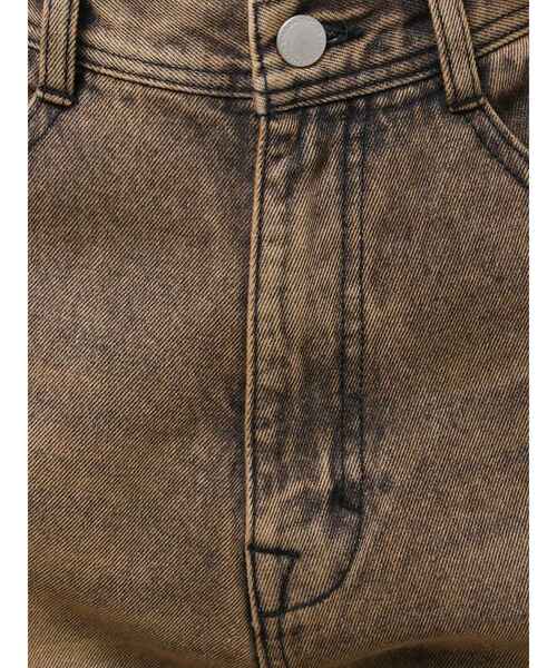 EMODA（エモダ）の「ヘムレースアップルーズデニム（デニムパンツ・レディース・ライトブルー/ブラウン/インディゴブルー・MEDIUM/SMALL）」の7枚目の写真