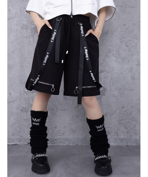Amilige（アミリージュ）の「トリプルファスナーワイドパンツ（その他パンツ・レディース・ブラック・FREE）」の12枚目の写真