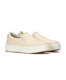 Keds ケッズ パーク スリップオン レザー ベージュ
