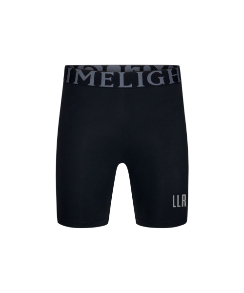 LIMELIGHT APPAREL(ライムライトアパレル)の「LLRロゴコンプレッションショーツ メンズ (ブラック/グレー)(その他パンツ・メンズ・その他・LARGE/MEDIUM/X-LARGE/XX-LARGE)」の2枚目の写真
