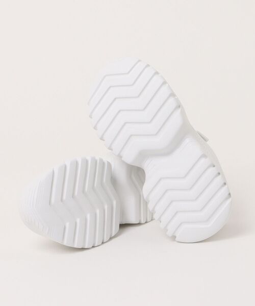 algy(アルジー)の「【algy】ジュニア 厚底スニーカー(スニーカー・キッズ・ブラック/ホワイト・23.0cm/24.0cm/22.0cm/20.0cm/21.0cm)」の4枚目の写真