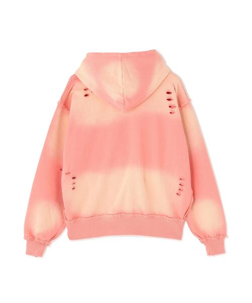 over print(オーバープリント)の「overprint/オーバープリント/PATCH Hoodie(パーカー・レディース・ブラック/ピンク・M/L/S)」の5枚目の写真