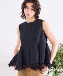 2way handkerchief hem blouse