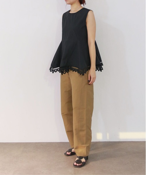 Marilyn Moon（マリリンムーン）の「2way handkerchief hem blouse（シャツ/ブラウス・レディース・ブラック/ホワイト・FREE）」の18枚目の写真
