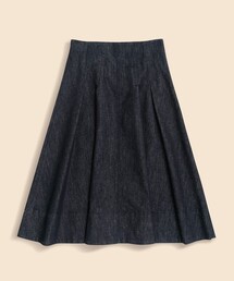 BROOKS BROTHERS（ブルックスブラザーズ）の「ストレッチコットンデニム　ミディ　フレアスカート（スカート）」