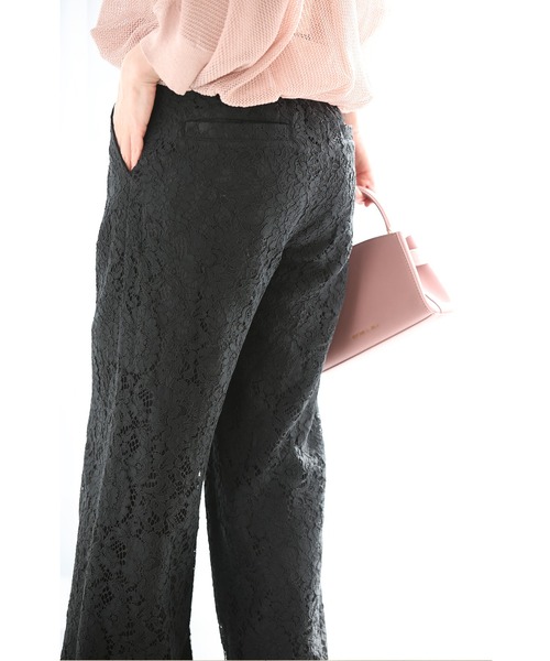 cawaii(カワイイ)の「透けないレースパンツ(その他パンツ・レディース・ブラック/ネイビー・M-Long/M-Short/L-Long/L-Short)」の6枚目の写真