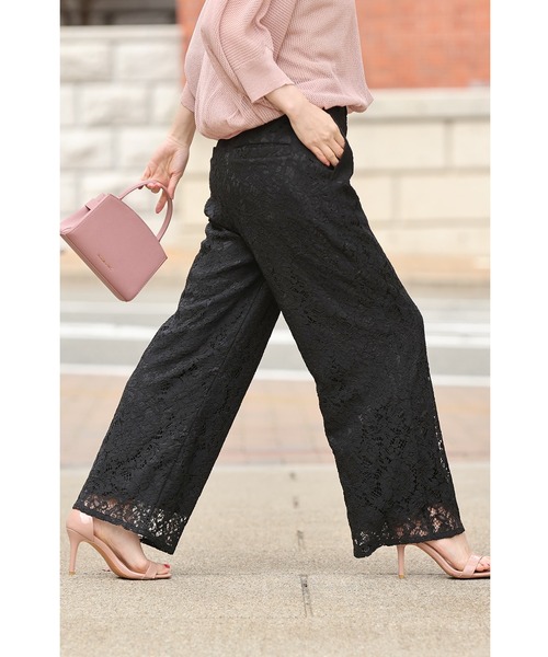 cawaii(カワイイ)の「透けないレースパンツ(その他パンツ・レディース・ブラック/ネイビー・M-Long/M-Short/L-Long/L-Short)」の12枚目の写真