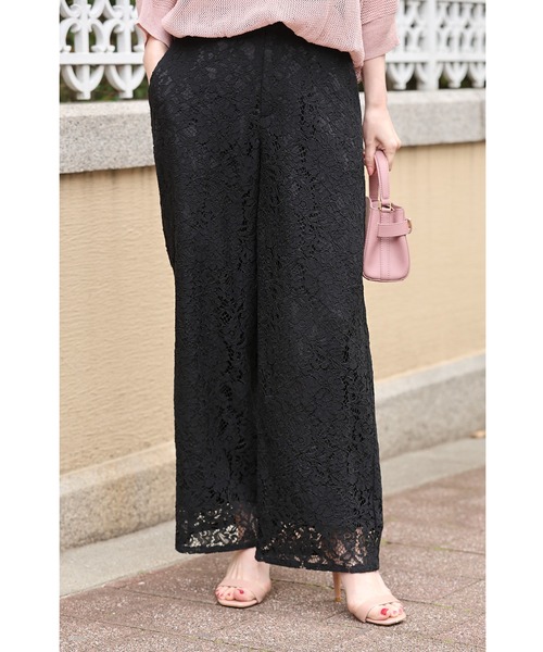 cawaii(カワイイ)の「透けないレースパンツ(その他パンツ・レディース・ブラック/ネイビー・M-Long/M-Short/L-Long/L-Short)」の14枚目の写真