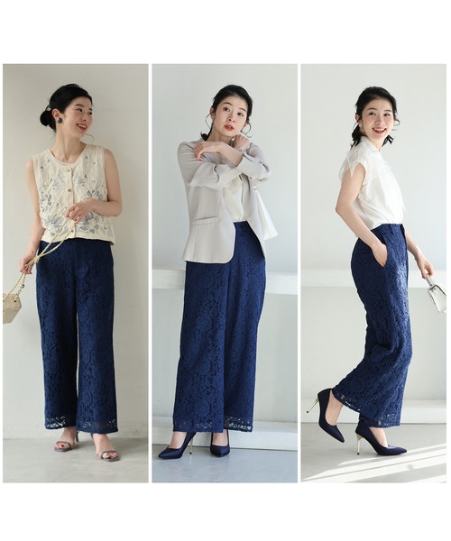 cawaii(カワイイ)の「透けないレースパンツ(その他パンツ・レディース・ブラック/ネイビー・M-Long/M-Short/L-Long/L-Short)」の16枚目の写真