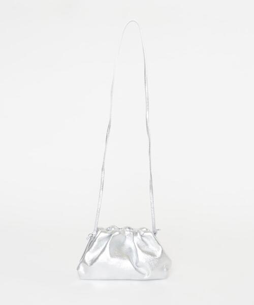 URBAN RESEARCH（アーバンリサーチ）の「レザーショルダーバッグ（ショルダーバッグ・レディース・シルバー/ブラウン/ブラック・-）」の21枚目の写真