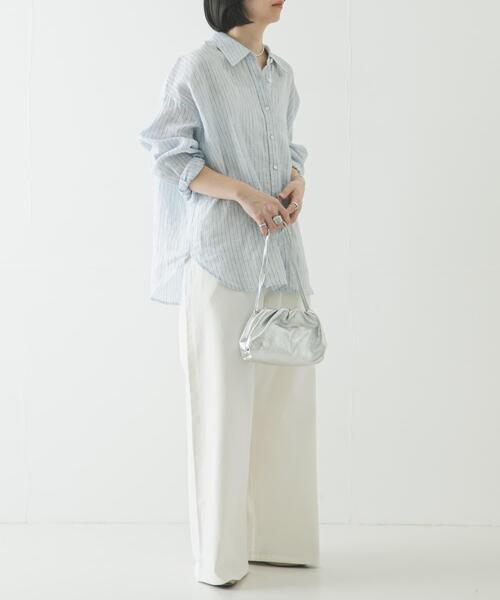 URBAN RESEARCH（アーバンリサーチ）の「レザーショルダーバッグ（ショルダーバッグ・レディース・シルバー/ブラウン/ブラック・-）」の20枚目の写真