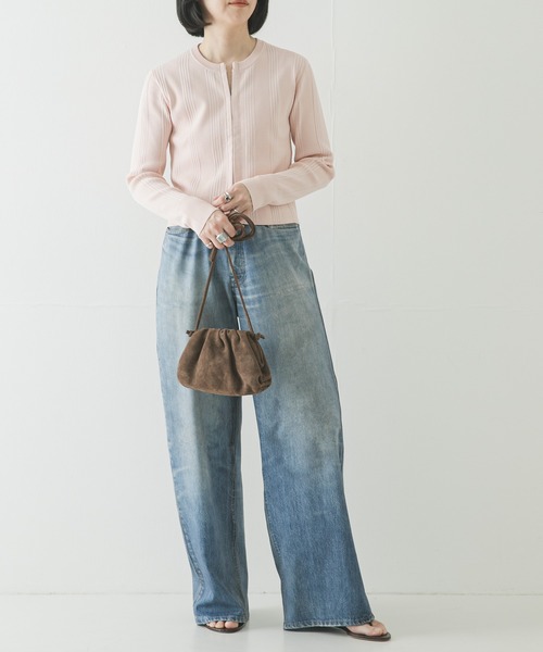 URBAN RESEARCH（アーバンリサーチ）の「レザーショルダーバッグ（ショルダーバッグ・レディース・シルバー/ブラウン/ブラック・-）」の10枚目の写真