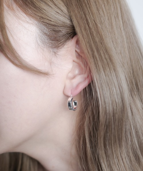 ARCHIVER（アーカイバ）の「【silver925 プレーンデザインピアス】（ピアス（両耳用）・レディース・その他1/その他・MEDIUM/LARGE/X-LARGE/SMALL/XX-LARGE）」の12枚目の写真