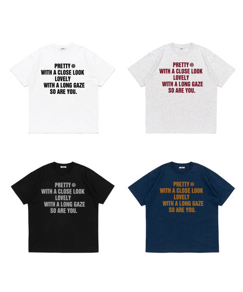 COSO(コソ)の「CCウィズユーコソ半袖Tシャツ(4カラー)(Tシャツ/カットソー・レディース・ネイビー/ホワイト/ライトグレー/ブラック・SMALL/MEDIUM/LARGE)」の5枚目の写真