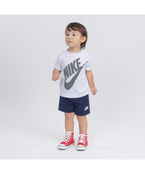 NIKE(ナイキ)の「NIKE セットアップ (76F024)(その他トップス・キッズ・ネイビー/ブラック・90cm/95cm/100cm)」の2枚目の写真