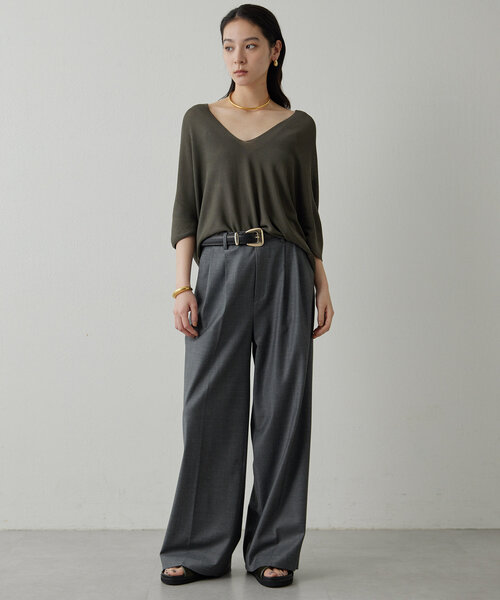 Drawing Numbers（ドローイング ナンバーズ）の「【Drawing Numbers】＜インフルエンサーコラボ＞スクエアバックルベルト（ベルト・レディース・ベージュ/ブラック/ブラウン・40/38）」の7枚目の写真