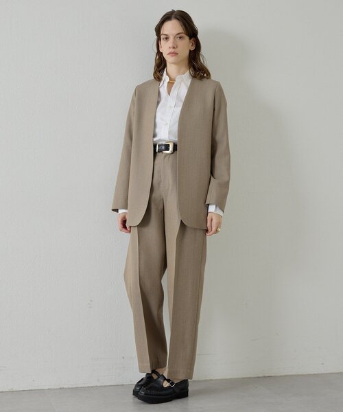 Drawing Numbers（ドローイング ナンバーズ）の「【Drawing Numbers】＜インフルエンサーコラボ＞スクエアバックルベルト（ベルト・レディース・ベージュ/ブラック/ブラウン・40/38）」の8枚目の写真