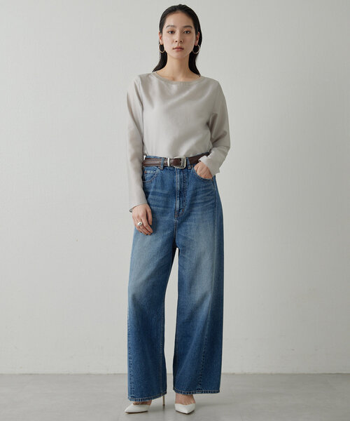 Drawing Numbers（ドローイング ナンバーズ）の「【Drawing Numbers】＜インフルエンサーコラボ＞スクエアバックルベルト（ベルト・レディース・ベージュ/ブラック/ブラウン・40/38）」の13枚目の写真