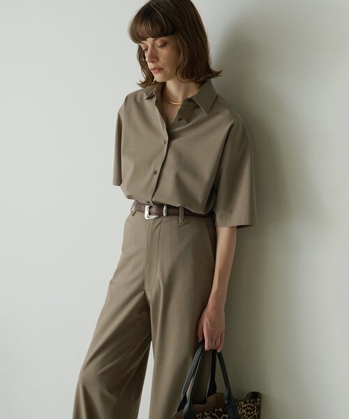 Drawing Numbers（ドローイング ナンバーズ）の「【Drawing Numbers】＜インフルエンサーコラボ＞スクエアバックルベルト（ベルト・レディース・ベージュ/ブラック/ブラウン・40/38）」の15枚目の写真