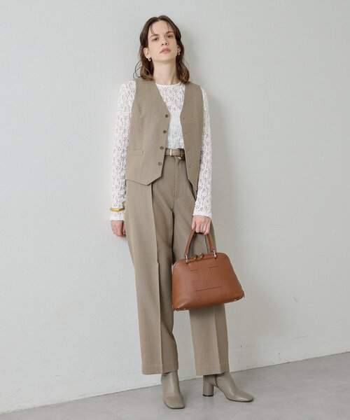 Drawing Numbers（ドローイング ナンバーズ）の「【Drawing Numbers】＜インフルエンサーコラボ＞スクエアバックルベルト（ベルト・レディース・ベージュ/ブラック/ブラウン・40/38）」の22枚目の写真