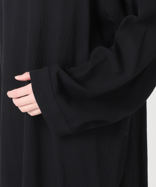 JOURNAL STANDARD(ジャーナルスタンダード)の「ソフトガーゼ2WAYワンピース(ワンピース・レディース・ホワイト/ブラック・FREE)」の12枚目の写真