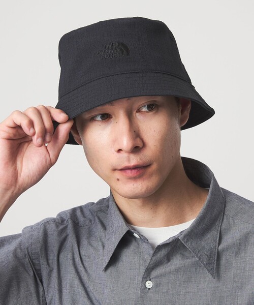 THE NORTH FACE(ザノースフェイス)の「<THE NORTH FACE>アロハ リップ ハット(ハット・メンズ・ベージュ/ブラック・L)」の1枚目の写真