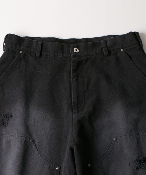 WHO'S WHO gallery（フーズフーギャラリー）の「KOOKY'N ダメージダックハーフパンツ（その他パンツ・メンズ・ブラック・FREE）」の2枚目の写真