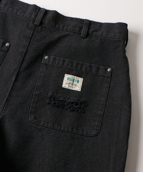 WHO'S WHO gallery（フーズフーギャラリー）の「KOOKY'N ダメージダックハーフパンツ（その他パンツ・メンズ・ブラック・FREE）」の9枚目の写真