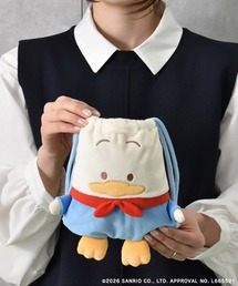 Bleu Bleuet（ブルーブルーエ）の「Bleu Bleuet×サンリオキャラクターズマスコット巾着（ポーチ）」