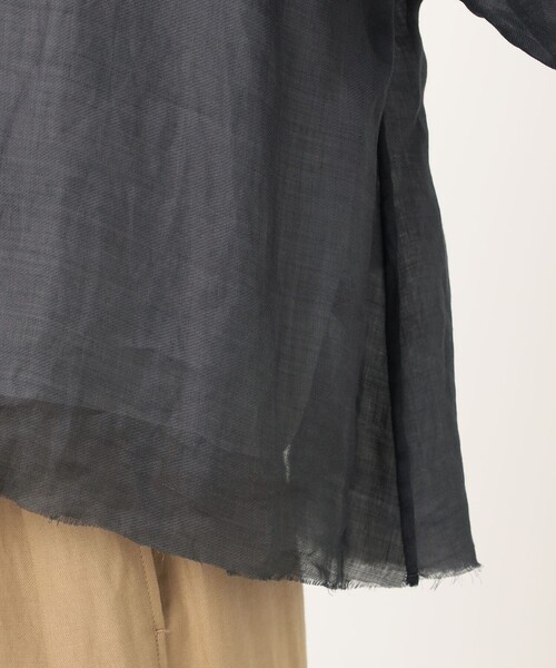 HAVERSACK(ハバーザック)の「HAVERSACK ラミーツイル 2-wayブラウス(シャツ/ブラウス・レディース・グレー系その他2・1)」の9枚目の写真