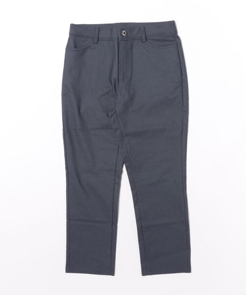BELLUNA PLUS(ベルーナ)の「サラリ裏メッシュ美脚アンクルパンツ60丈(その他パンツ・レディース・ブラック/グレー系その他/ネイビー系/ストライプ・SMALL/MEDIUM/LARGE/X-LARGE)」の3枚目の写真