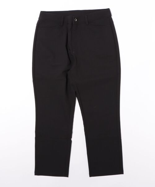 BELLUNA PLUS(ベルーナ)の「サラリ裏メッシュ美脚アンクルパンツ60丈(その他パンツ・レディース・ブラック/グレー系その他/ネイビー系/ストライプ・SMALL/MEDIUM/LARGE/X-LARGE)」の1枚目の写真