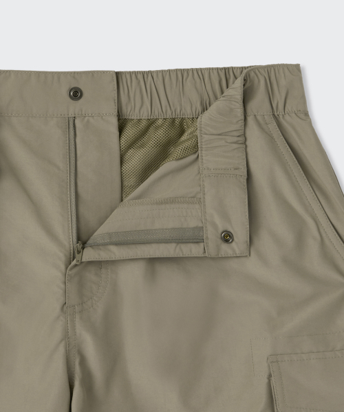 MUSINSA STANDARD（ムシンサスタンダード）の「[シティレジャー] NPベルト付きカーゴショーツ [グレーシュベージュ]（その他パンツ・メンズ・その他・26/27/28/29/30/31/32/33/34/36/38/40/42）」の4枚目の写真