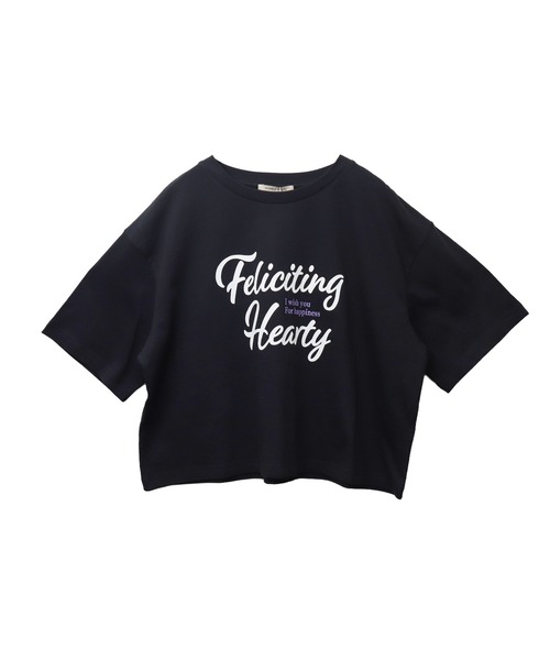 libelle more（リベル モア）の「USAコットンショート丈プリントTシャツ【接触冷感】（Tシャツ/カットソー・レディース・ブラック/ブラウン/オフホワイト/チャコールグレー・L/M）」の22枚目の写真