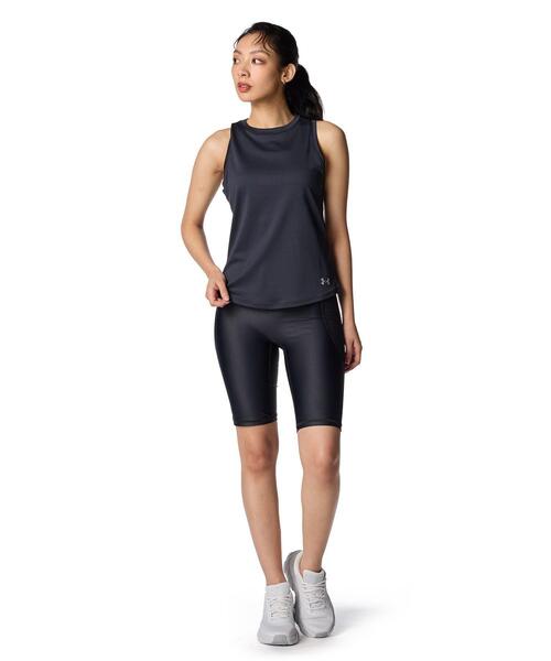 UNDER ARMOUR（アンダーアーマー）の「UAクール プロ タンク（トレーニング/レディース）（タンクトップ・レディース・ブラック・M/S/L/XL）」の3枚目の写真
