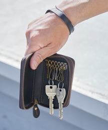 ROOPTOKYO | OKUOKU 0909/オクオク 本革 キーケース付きウォレット コインケース 小銭入れ レザー 2026年春夏(財布)