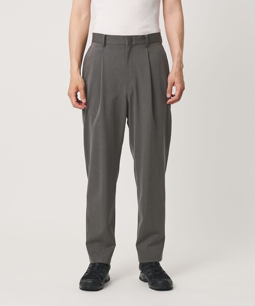 BEAUTY&YOUTH UNITED ARROWS(ビューティーアンドユースユナイテッドアローズ)の「アルガン トロ 1プリーツ テーパード スラックス NO.7 ストレッチ(スラックス・メンズ・ダークグレー/ベージュ/ブラック・XL/M/L/S)」の22枚目の写真