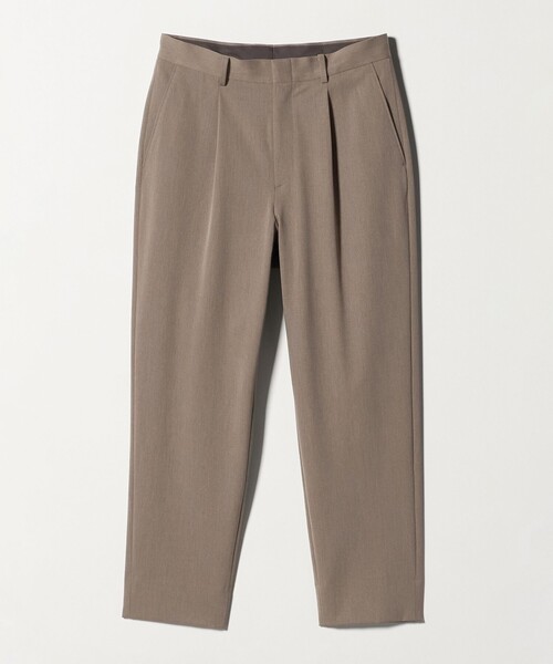 BEAUTY&YOUTH UNITED ARROWS(ビューティーアンドユースユナイテッドアローズ)の「アルガン トロ 1プリーツ テーパード スラックス NO.7 ストレッチ(スラックス・メンズ・ダークグレー/ベージュ/ブラック・XL/M/L/S)」の7枚目の写真