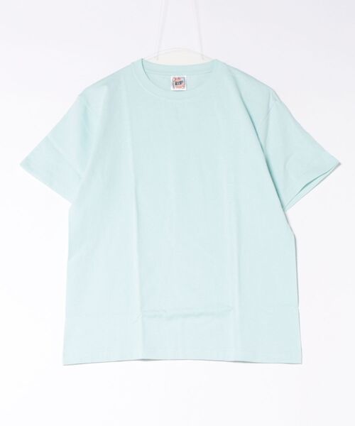 TONE SELECT WEAR（トーンセレクトウェア）の「CROSS&STITCH（クロスアンドステッチ）オープンエンド マックスウェイトTシャツ 6.2oz 【OE1116】（Tシャツ/カットソー・メンズ・チャコールグレー/ブルー系その他/ネイビー/サンドベージュ/アーミー/ブラック/ピンク/グリーン/ブラウン/バイオレット/グレー/ホワイト・X-LARGE/LARGE/MEDIUM/SMALL）」の10枚目の写真