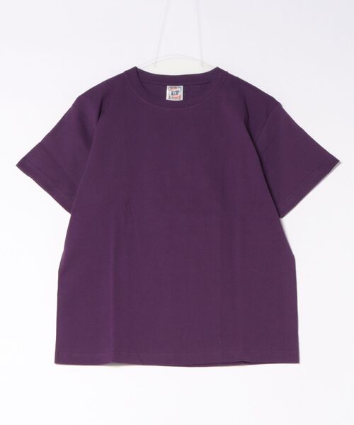 TONE SELECT WEAR（トーンセレクトウェア）の「CROSS&STITCH（クロスアンドステッチ）オープンエンド マックスウェイトTシャツ 6.2oz 【OE1116】（Tシャツ/カットソー・メンズ・チャコールグレー/ブルー系その他/ネイビー/サンドベージュ/アーミー/ブラック/ピンク/グリーン/ブラウン/バイオレット/グレー/ホワイト・X-LARGE/LARGE/MEDIUM/SMALL）」の11枚目の写真