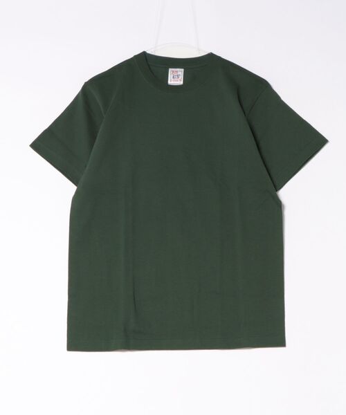 TONE SELECT WEAR（トーンセレクトウェア）の「CROSS&STITCH（クロスアンドステッチ）オープンエンド マックスウェイトTシャツ 6.2oz 【OE1116】（Tシャツ/カットソー・メンズ・チャコールグレー/ブルー系その他/ネイビー/サンドベージュ/アーミー/ブラック/ピンク/グリーン/ブラウン/バイオレット/グレー/ホワイト・X-LARGE/LARGE/MEDIUM/SMALL）」の7枚目の写真