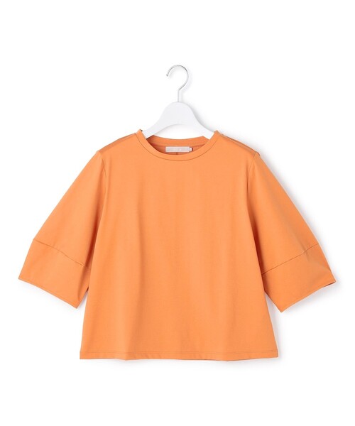ICB(アイシービー)の「シャツジーナプレーディング ランタンスリーブカットソー(Tシャツ/カットソー・レディース・ライトオレンジ系/ダルブルー系/ブラック系/アイボリー系・LARGE/X-LARGE)」の16枚目の写真