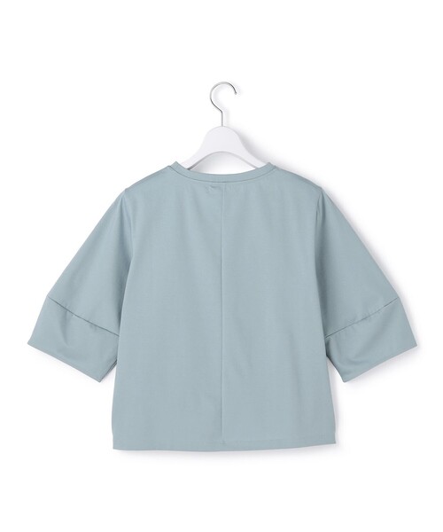 ICB(アイシービー)の「シャツジーナプレーディング ランタンスリーブカットソー(Tシャツ/カットソー・レディース・ライトオレンジ系/ダルブルー系/ブラック系/アイボリー系・LARGE/X-LARGE)」の18枚目の写真