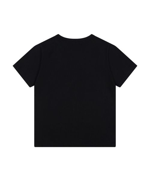 DAUSPICE（ディーオスピス）の「(DUC) GA Semi-Crop Short-Sleeve T-Shirt Black（Tシャツ/カットソー・レディース・ブラック・ONE SIZE）」の3枚目の写真