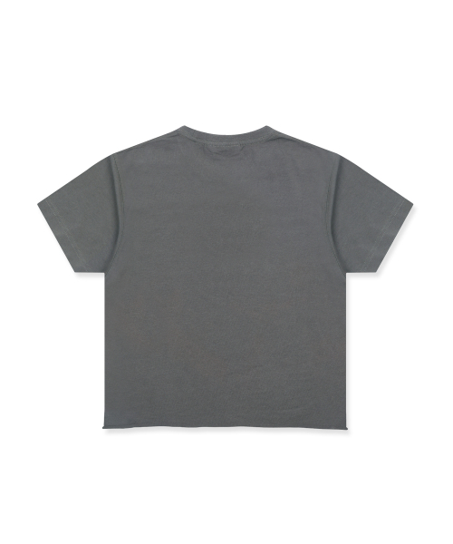 XTONZ（エクストーンズ）の「XF010 アンチピンバッジTシャツ (チャコール)（Tシャツ/カットソー・レディース・その他・SMALL/MEDIUM/LARGE/X-SMALL）」の9枚目の写真